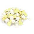 thumbnail image 1 of Unique Bargains 100 Pcs 19 x 19mm Square Self Adhesive Cable Tie Mount Base Holder, 1 of 1