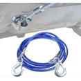 thumbnail image 5 of Corde de Remorquage en Fil d'Acier avec Crochets Robuste pour Camions, Bateaux, 5 of 5