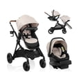 thumbnail image 1 of Evenflo Pivot Xpand Travel System w/LiteMax NXT Rotational Infant Car Seat (Infant Rear Facing Car Seat 3-22 lbs - Stroller 0-5 Years), 1 of 9