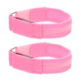 thumbnail image 4 of 2 Pcs Bracelets de Course à LED Bracelets Lumineux Bandes de Sécurité Sport de Nuit Bracelets de Charge, 4 of 8