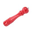 thumbnail image 3 of Wooden Pepper Mill Professional Refillable Ceramic Rotor Coarseness Adjustable Pepper Salt Grinder for Kitchen Red, 3 of 5