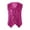 Hot Pink, variant on XASZHN Toddler Girls Boys Casual Sequin Glitter Costume Party Carnival Gown Sleeveless Vest Top Tops Silver 5-6 Years
