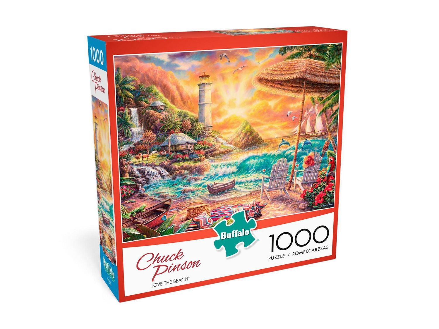 Buffalo Games Le puzzle Chuck Pinson Love the Beach en 1000 pièces