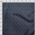 thumbnail image 3 of oneOone Viscose Chiffon Fabric Artistic Floral Sashiko Print Sewing Fabric BTY 42 Inch Wide, 3 of 4