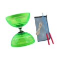 thumbnail image 4 of Lipstore Ensemble de Diabolo Chinois Amusant Portable Robuste 3 Roulements pour Enfants Débutants Extérieur Vert, 4 of 8