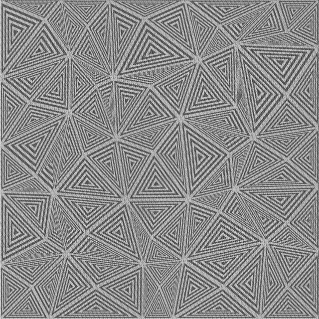 Ahgly Company Tapis d'Intérieur Lavable en Machine Carré Gris Argenté, 8 Pieds Carré