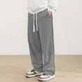 thumbnail image 2 of Pantalon Décontracté à Panneaux et Extensible Confortable pour le Quotidien et les Activités de Plein Air, Pantalon Fuselé Polyvalent pour Homme pour Usage Quotidien, 2 of 8