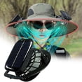 thumbnail image 1 of EGNMCR Tools&Home Improvement Solar And Usb Rechargeable Battery High Wind Power Cold Hat Dugout/clip Fan a fan, 1 of 2