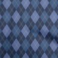 thumbnail image 1 of oneOone Silk Tabby Blue Fabric Check Craft Projects Decor Fabric Printed By The Yard 42 Inch Wide, 1 of 4