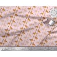 thumbnail image 2 of Soimoi Rayon Fabric Giraffe Kids Decor Fabric Printed Yard 42 Inch Wide, 2 of 3