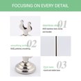 thumbnail image 3 of 2pcs Stainless Steel Table Number Holder Stand Photo Picture Note Clip Holders,Place Card Holders And Kraft Place Cards For Wedding Cards Photos Memos Pictures Display, 3 of 8