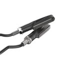thumbnail image 1 of KAKOWELY Feu de Virage Moto 2 Pcs Feu de Signalisation LED Clignotant (Noir) 4.33"X0.79"X4.33 Pouces, 1 of 5
