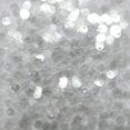thumbnail image 1 of 6mm Sequins Crystal Clear Transparent Medium Top Hole Made in USA, 1 of 4