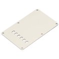 thumbnail image 4 of Guitar Pickguard Backplate, Fine Workmanship 2Pcs Wear Proof Electric Guitar Back Cover Plate Stable  For Replacement Black,Beige,White, 4 of 8