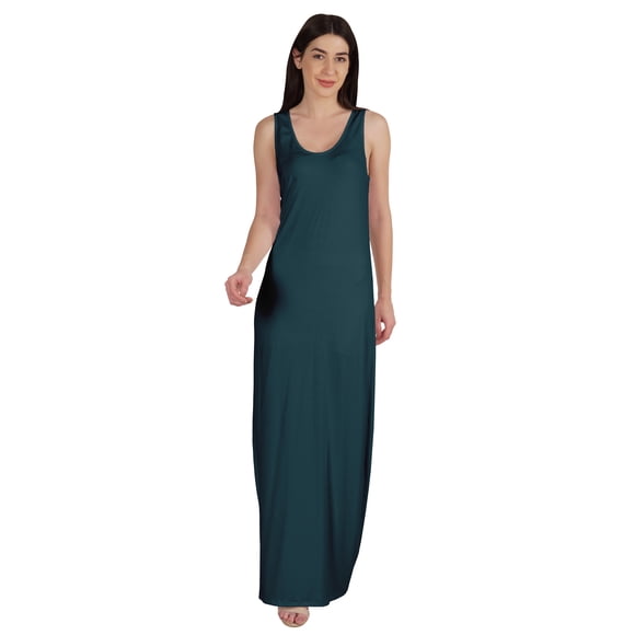 Inkmeso Basics Womens Sleeveless Tank Maxi Dress Casual Summer Everyday Jersey Dress