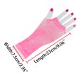 thumbnail image 3 of Unique Bargains Gants Résille Sans Doigts Longueur Coude pour Femmes 2 Paires, 3 of 4