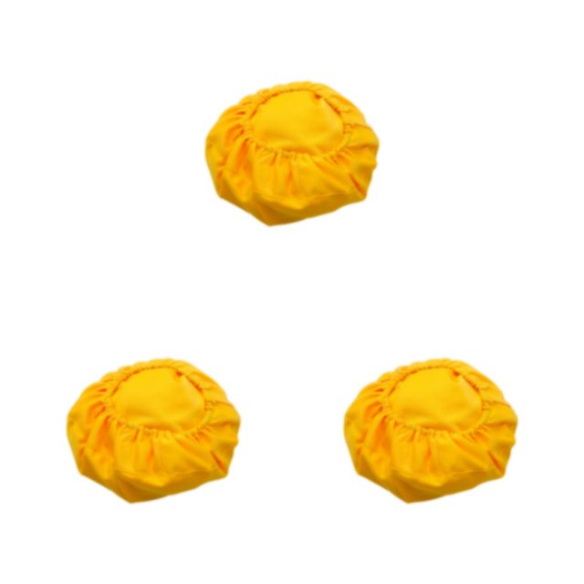 Decodeary Chair Cover Set Easy To Install Soft And Comfortable Durable And Dustproof Made yellow 3Set
