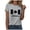 Light Gray, variant on Yammkia Cotton Shirts for Women Canada Day Shirt Women Canada Flag Patriotic Tshirt Canadian Maple Leaf Graphic Short Sleeve Tee Tops(Orange,S)