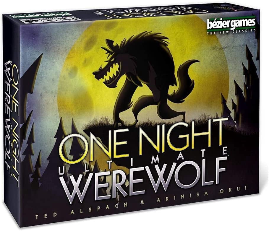 Board games cards 4-style party board game English version for 3 to 10 people from 8 years of age ONE Night Ultimate Werewolf Alien Team Game