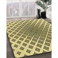 thumbnail image 3 of Ahgly Company Tapis d'Intérieur Ronds Transitionnels Lavables à la Machine, Chêne Brun, 4 Pieds Rond, 3 of 7