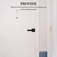 thumbnail image 2 of 1 Set Of Aluminum Door Knob With Lock Heavy Duty Door Handle For Bedroom Or Bathroom Keyed Lever Set For Left Or Right Handled Doors Matte Finish, 2 of 5