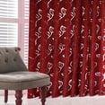 thumbnail image 1 of EGNMCR Rideaux, Rideaux pour Chambre 1 PCS Vignes Feuilles Tulle Rideau de Porte Fenêtre Panneau Drapé Voilage Foulard Cantonnières Rideau, 1 of 2