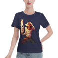 thumbnail image 1 of T-Shirt Basique à Manches Courtes pour Femme une Pièce Ace, 1 of 6
