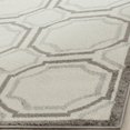 thumbnail image 4 of Safavieh Amherst Grey Indoor Outdoor Rug - Round 7', 4 of 6