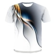 thumbnail image 1 of LUOGENLI T-shirts pour Hommes T-shirts 3D Nouveauté Hommes T-shirts Graphiques Amusants T-shirts Imprimés 3D Col Rond Manches Courtes Été Décontracté T-shirts Blouse Tops 4xlt T-shirts Graphiques Pâques Blanc G, 1 of 4