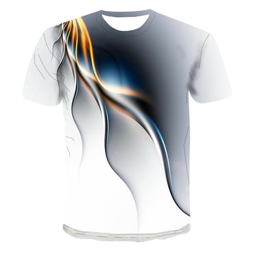 Ketyyh-chn99 Tshirts Shirts for Men Solid Color Short Sleeve Tee Mens T Shirt Ultra Soft Short/Long Sleeve T Shirts Classic Casual Basic Tee Shirt White,M