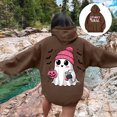 thumbnail image 2 of WEAIXIMIUNG Womens Sweatshirt Graphic Ladies' Letter Printed Hooded Sweatshirt, 2 of 5