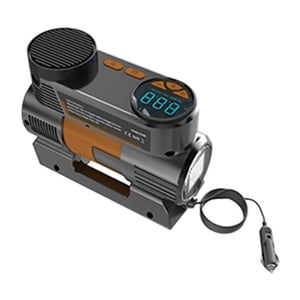 Car Tire Inflator Compressor Tire Inflator, 12V Portable Compressor, Automobile Tire Pump with Led Lights, Automobile Tires, Bicycles and Other Inflation Pumpscar Tire Pump