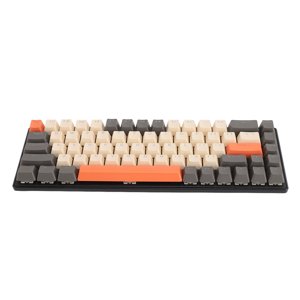 Clavier filaire de jeu mécanique, effet rétroéclairage de l'interrupteur bleu 3 Couleurs 68 Clé mécanique clé pour bureau PC