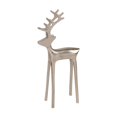 thumbnail image 4 of Sculpture de renne argentée Holiday Time de 32 cm – Décoration de table de Noël, 4 of 4