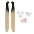 thumbnail image 3 of funtasica Pigtails Hair Tails Tails for Motorcycle Bike Beige, 3 of 9