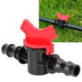 thumbnail image 4 of Hose Barb Valve, Drip Irrigation Tubing Shut-off Valve Gate Valves Plastic 10 Pcs  For 1/2 Inch Tubing For Drip Irrigation Systems, 4 of 8