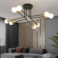 thumbnail image 1 of Art Decor Ceiling Light, Modern Ceiling Light Fixture, Ceiling Lamp for Kitchen, Black Gold, 1 of 7