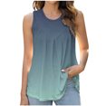 thumbnail image 1 of Women Printed Pullover Fashionable Casual Round Neck Top, 1 of 3