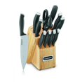 thumbnail image 1 of Cuisinart C77SSB-12P Color Pro Collection 12 Piece Knife Block Set, Black, 1 of 2