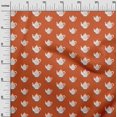 thumbnail image 3 of oneOone Rayon Orange Fabric Tea Kettle Craft Projects Decor Fabric Printed By The Yard 56 Inch Wide-HW, 3 of 4