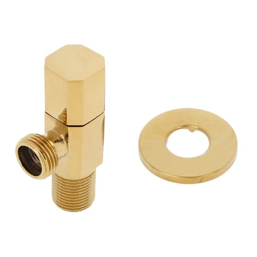 Laiton eau chaude/froide robinet d'arrêt robinet d'angle robinet de salle de bain toilette mélangeur robinet accessoire de douche