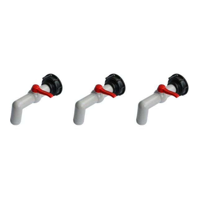 Maytalsory Sturdy And Durable Plastic Drain With 90 Degree Nut Efficient Water Discharge 3Set