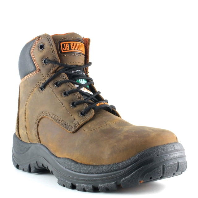 JB Goodhue 30750 Bottes thunder Largeur en Caoutchouc à Lacets Brun