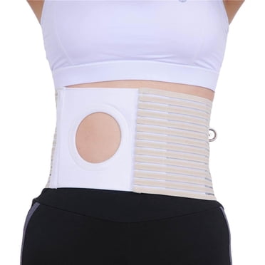 Ceinture d'Ostomie Ceinture de Colostomie Ceinture de Soutien Respirante Ceinture de Stomie Abdominale pour Hernie S 85CMx16CM
