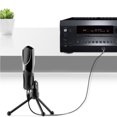 thumbnail image 3 of XLR Female To TRS Cable, 1m Stable  3 Pin 6.35mm XLR TRS Cable  Sound Quality  For Microphone, 3 of 8