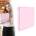 thumbnail image 2 of Colorful 3-Hole Pp Insert Loose Leaf Binder - 1.5 Inch Light Blue Binder for School, Office, and Presentation Organization, 2-Ring Folder for Letter Size Paper 1 Folder, 2 of 9