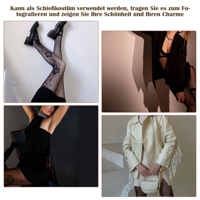 relayinert Comfortable And Versatile Fashion Elasticity Lace Fishnet Tights For Everyday Wear Premium 3