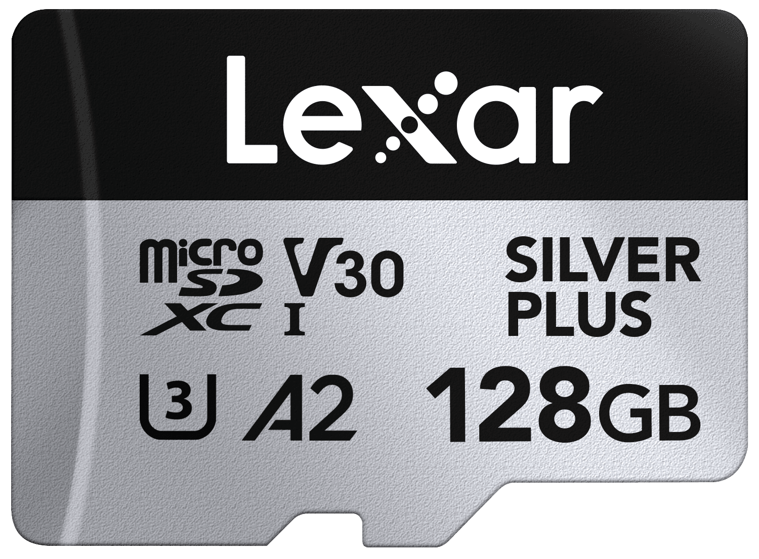 Lexar Professional 128GB SILVER PLUS microSDXC™ UHS-I Card