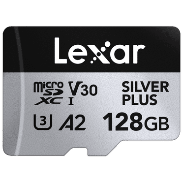 Lexar Professional 128 Go SILVER PLUS microSDXC™ UHS-I Card