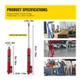 thumbnail image 2 of Hydraulic Long Jack 3 Tons/4 Tons Capacity With Single Piston Pump And Clevis Base Manual Cherry Picker W/Handle ,Easy to Use, 2 of 7